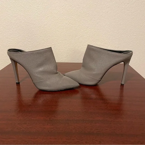Gio Diev Leather High Heel Mule Pump - Picture 2 of 7
